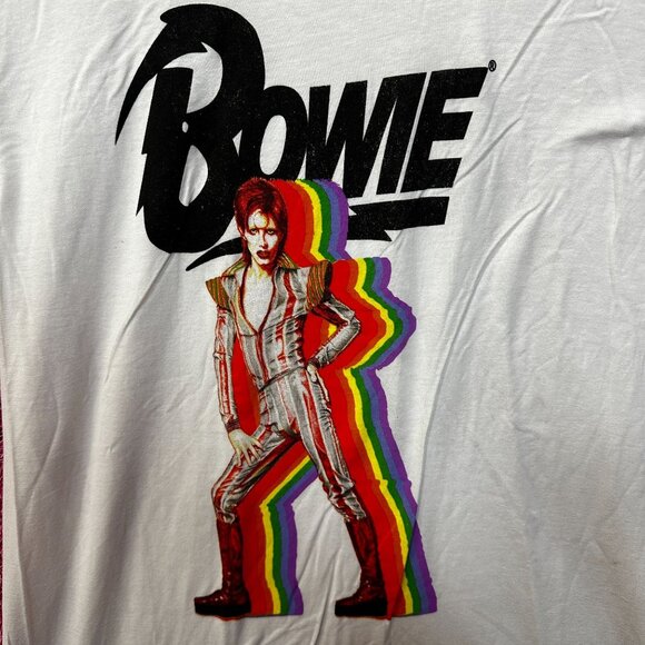David Bowie starman Rock Tshirt size Medium - Picture 2 of 4